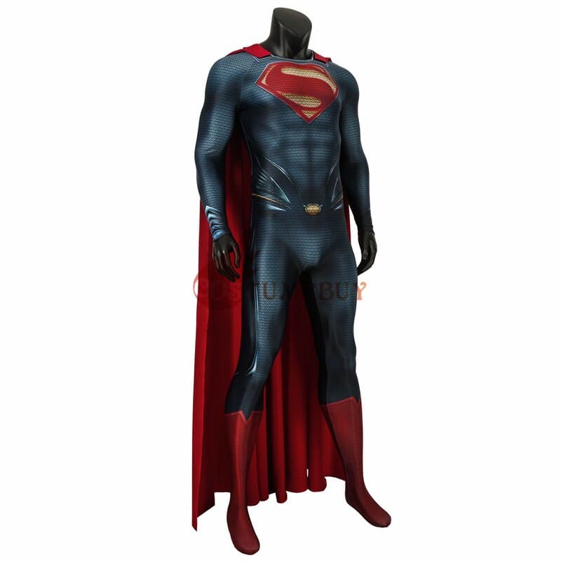 Superhero Flying Man Movie Cloak Clark Hero Cosplay Kent Red Cloak,Halloween Costume Accessories Unisex Cape Outfit