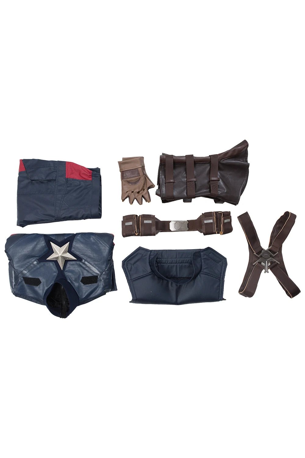 Fantasia Captain Cosplay Steve Costume America Disguise for Adult Men Clothes Superhero Outfits Halloween Carnival Party Suit