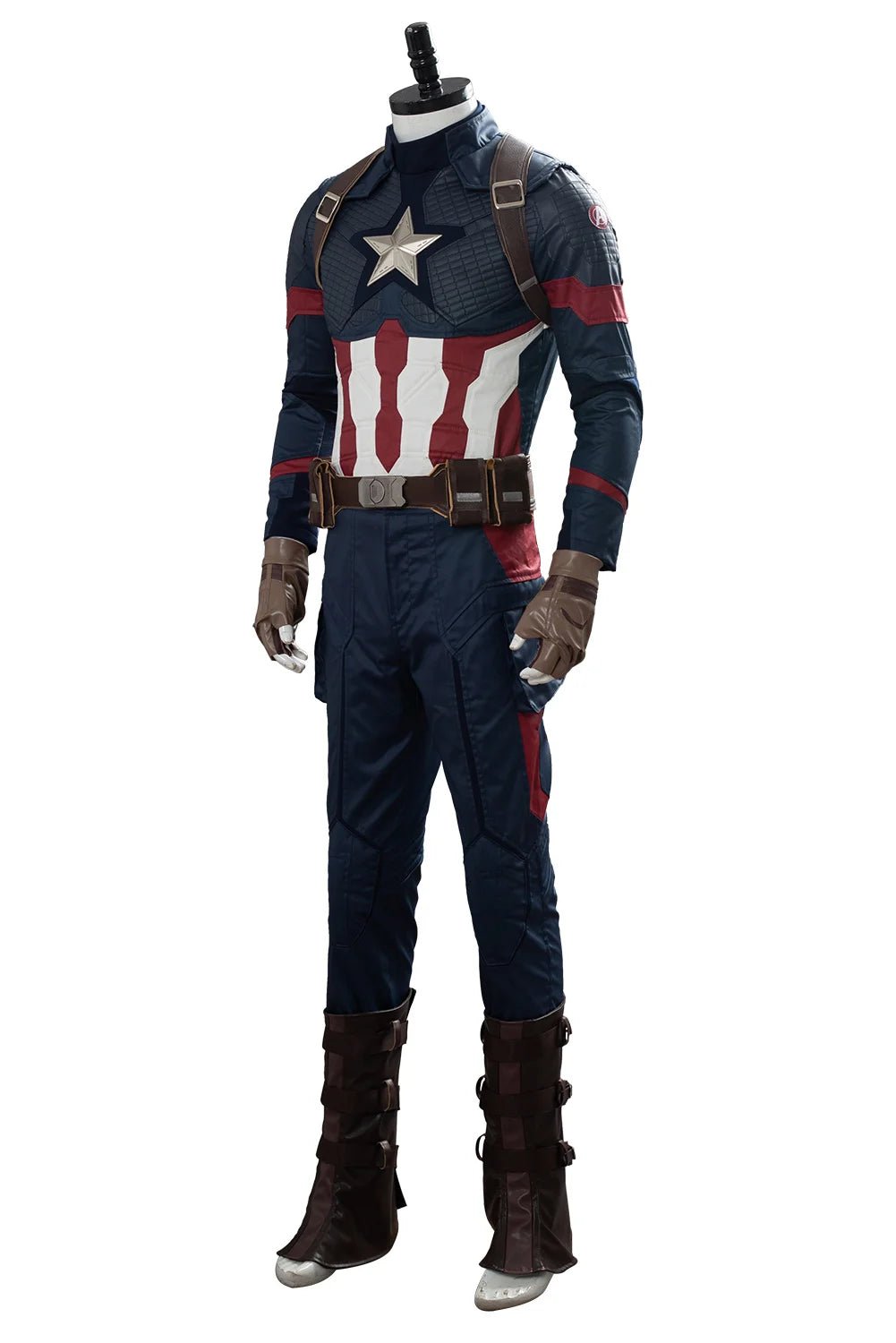 Fantasia Captain Cosplay Steve Costume America Disguise for Adult Men Clothes Superhero Outfits Halloween Carnival Party Suit