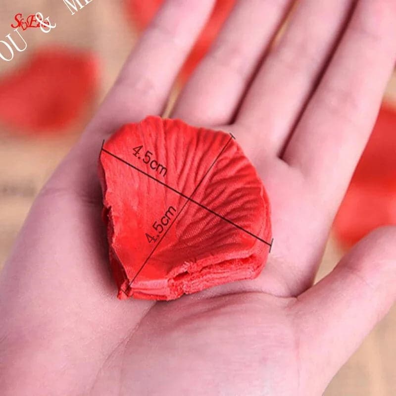 500-5000pcs Silk Rose Petals Wedding Birthday Celebration Decoration Confetti DIY Wedding Valentine Flowers Rose Gift 5z