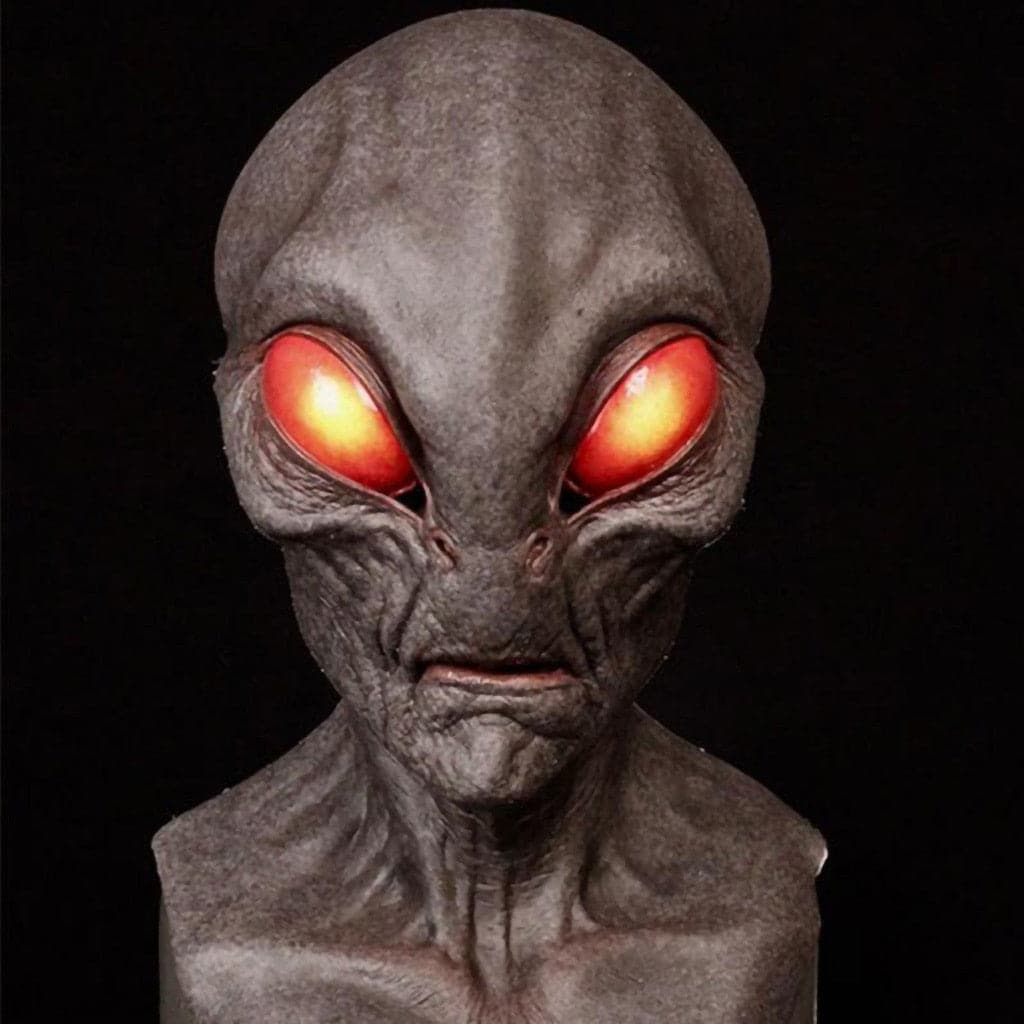 Alien Halloween Mask - Scary Supersoft Horror Cosplay Prop