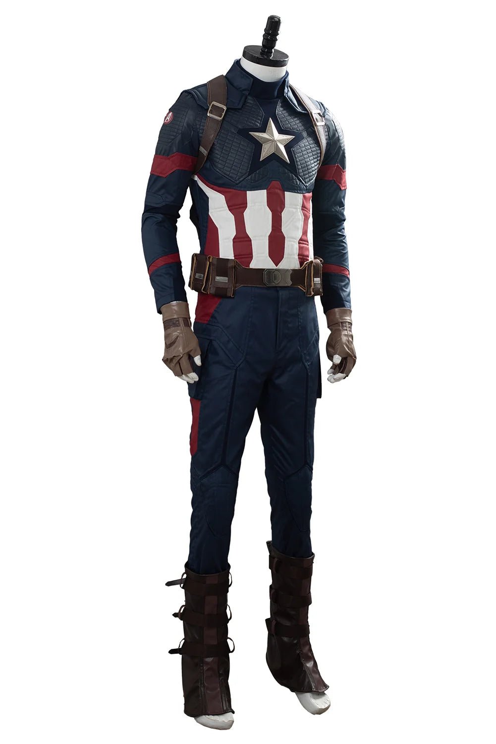 Fantasia Captain Cosplay Steve Costume America Disguise for Adult Men Clothes Superhero Outfits Halloween Carnival Party Suit