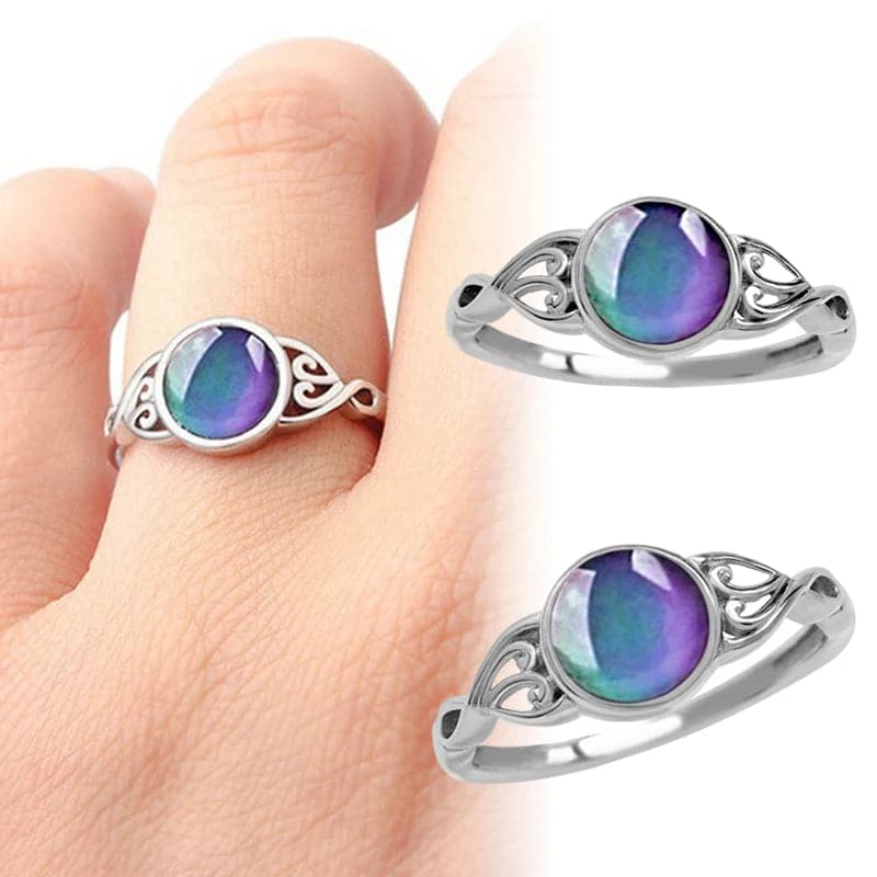 Imitated Color Changing Ring - Temperature Change Mood Ring