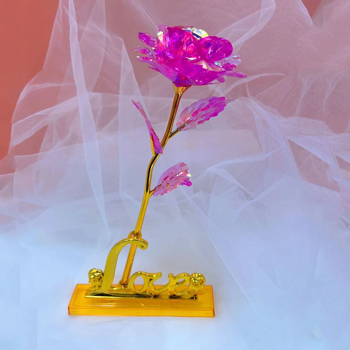 24k Golden Rose as a Valentine Gift - Eternal Love