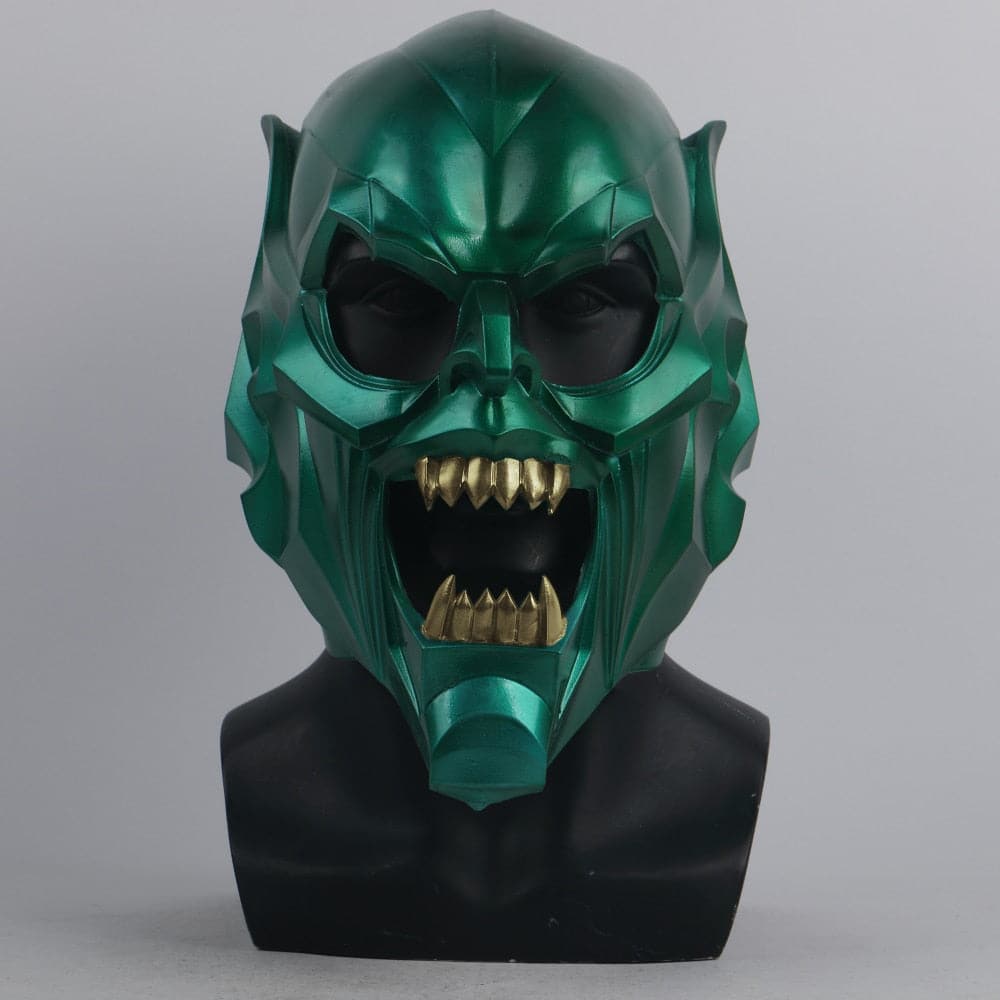 Spiderman Mask No Way Home Green Goblin Man and Woman Masks Latex Cosplay Peter Parker Costume Tom Holland Halloween Party
