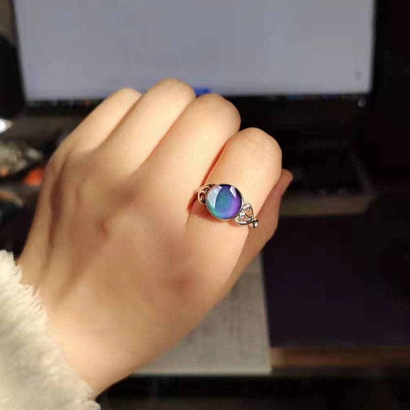 Imitated Color Changing Ring - Temperature Change Mood Ring