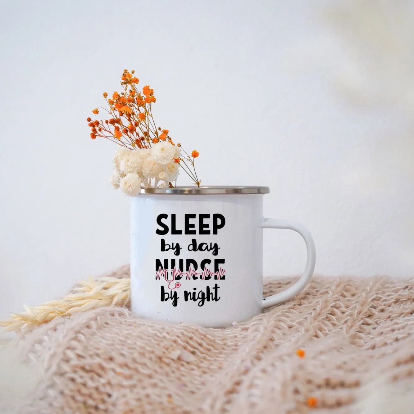 Enamel Mug Perfect Gifts for Nurse - Perfect Gifts for Your Nurse Girlfriend