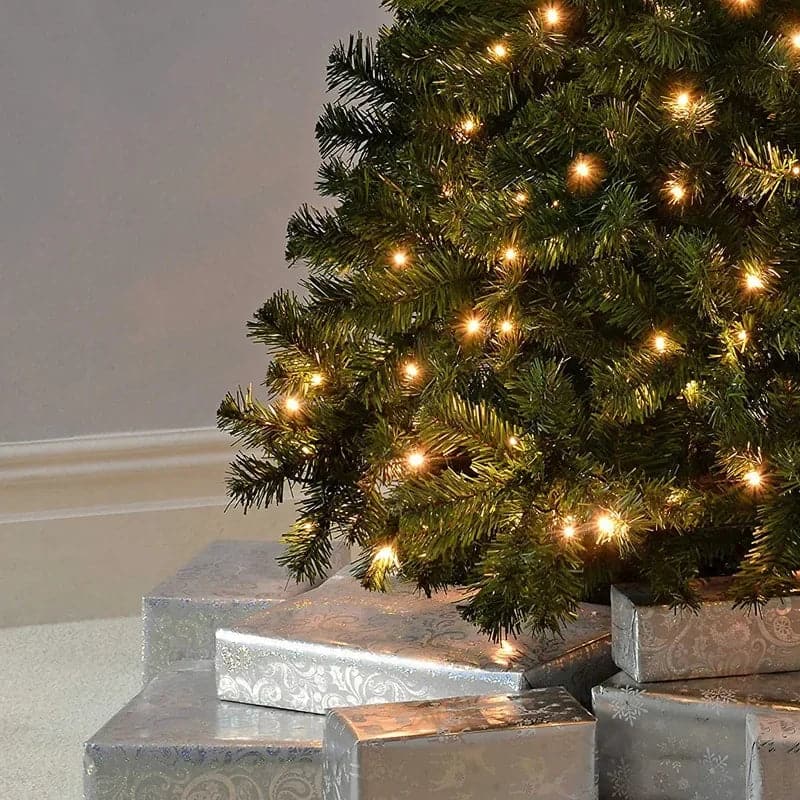 Artificial PVC Christmas Tree 150/180/210cm Green Large Fir Xmas Pine Tree Reusable