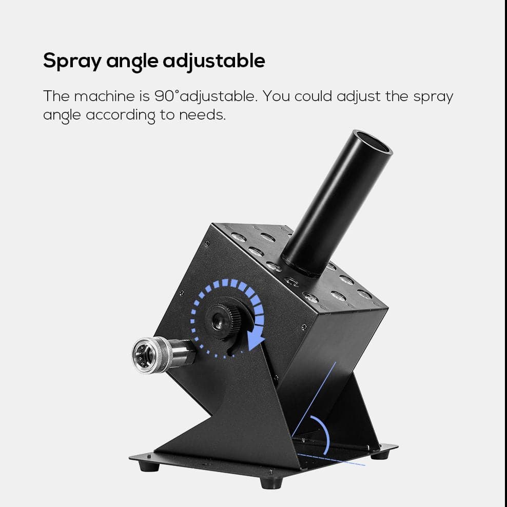 MOKA 12x3w LED CO2 Jet Machine: Stage Effect Co2 Fog Cannon