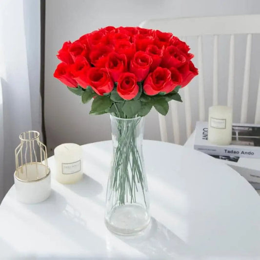 Silk Roses Bouquet for Valentine