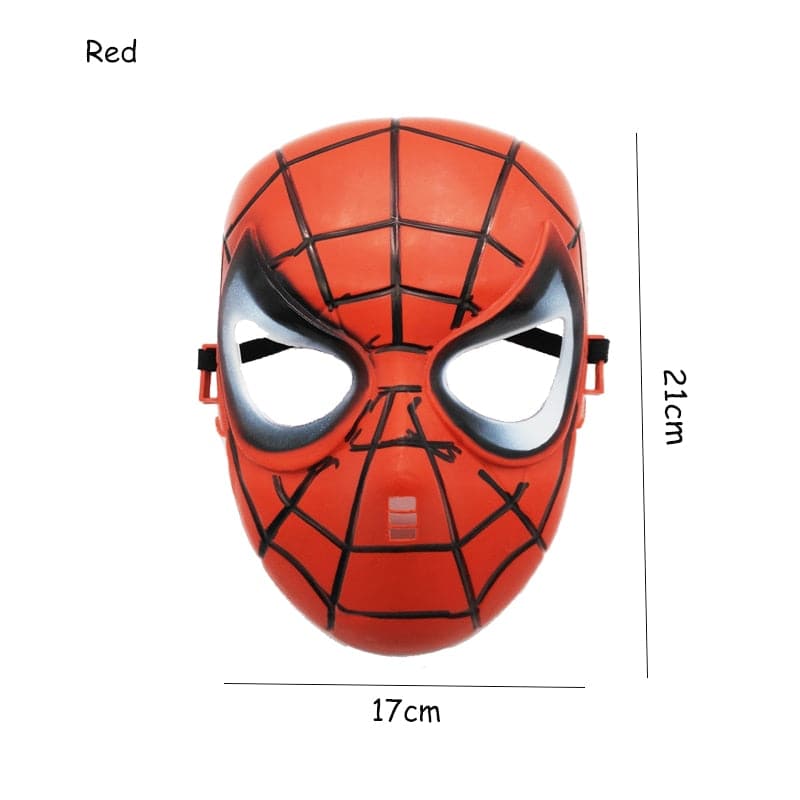Cartoon Super Hero Spiderman Cloak Mask: Children Birthday Party Theme