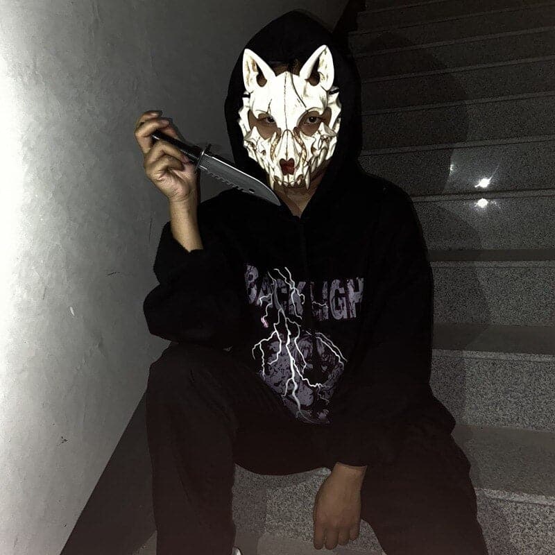 Halloween Bone Skull Masks Terror Mask Cosplay Dance Prom Carnival Party Props Ropeplay Animal Mask for Adult Children