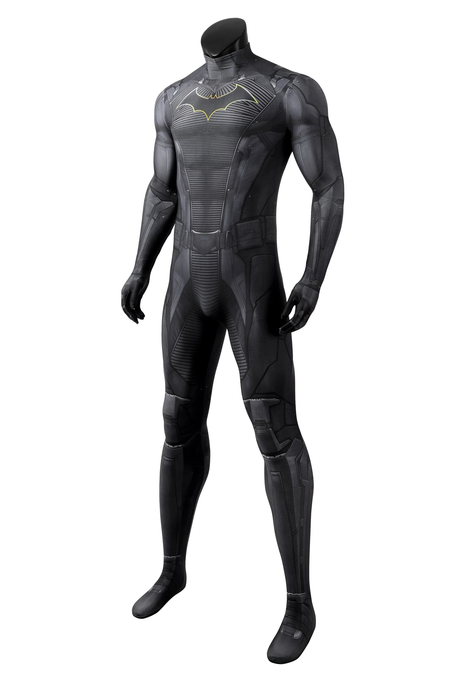 Superhero Bat Cosplay Costume Full Sets Gotham Man Knights Bodysuit Cape Mask 3D Printed Spandex Zentai Outfit Halloween Costume