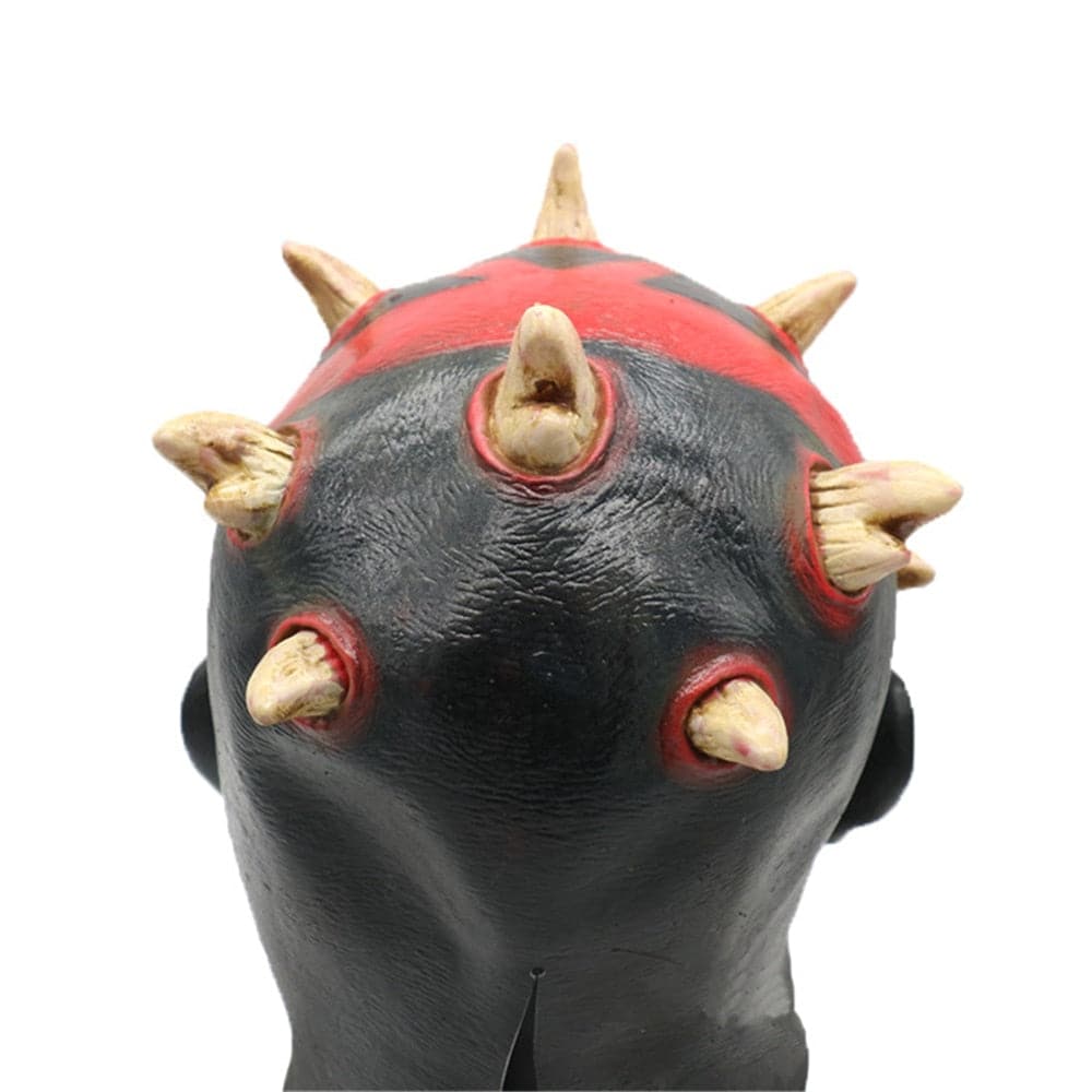 Darth Maul Latex Mask Halloween Horror Film And Television Animation Shooting Props Darth Maul Cosplay Party Full Head Costume