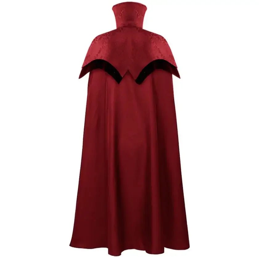 Cosplay Halloween Medieval Men's Steampunk Noble Gothic Long Cloak Big Hem Vampire Cape Darcula Poncho Carnival Dress Up Party