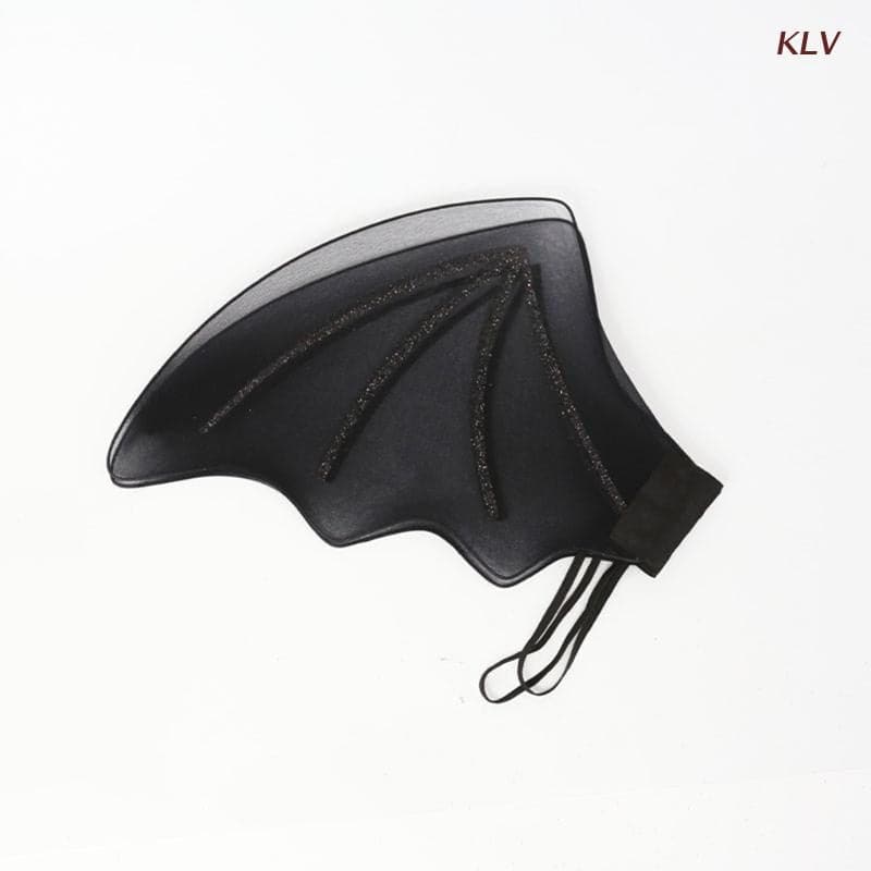 Halloween Bat Wings Vampirina-Costume Devil Wings Black Bat Wings Elf Dress Up Wings Party Dance Performance-Props Gifts