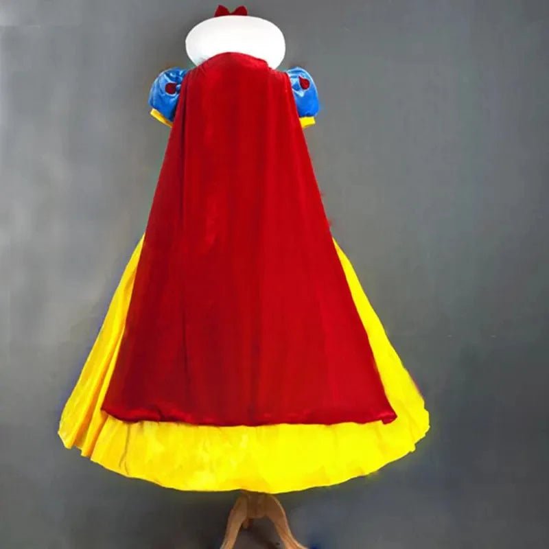 Adult Cartoon Princess Snow White Cosplay Costume Princess Dress Women Halloween Party Costume Adult Cosplay plus size