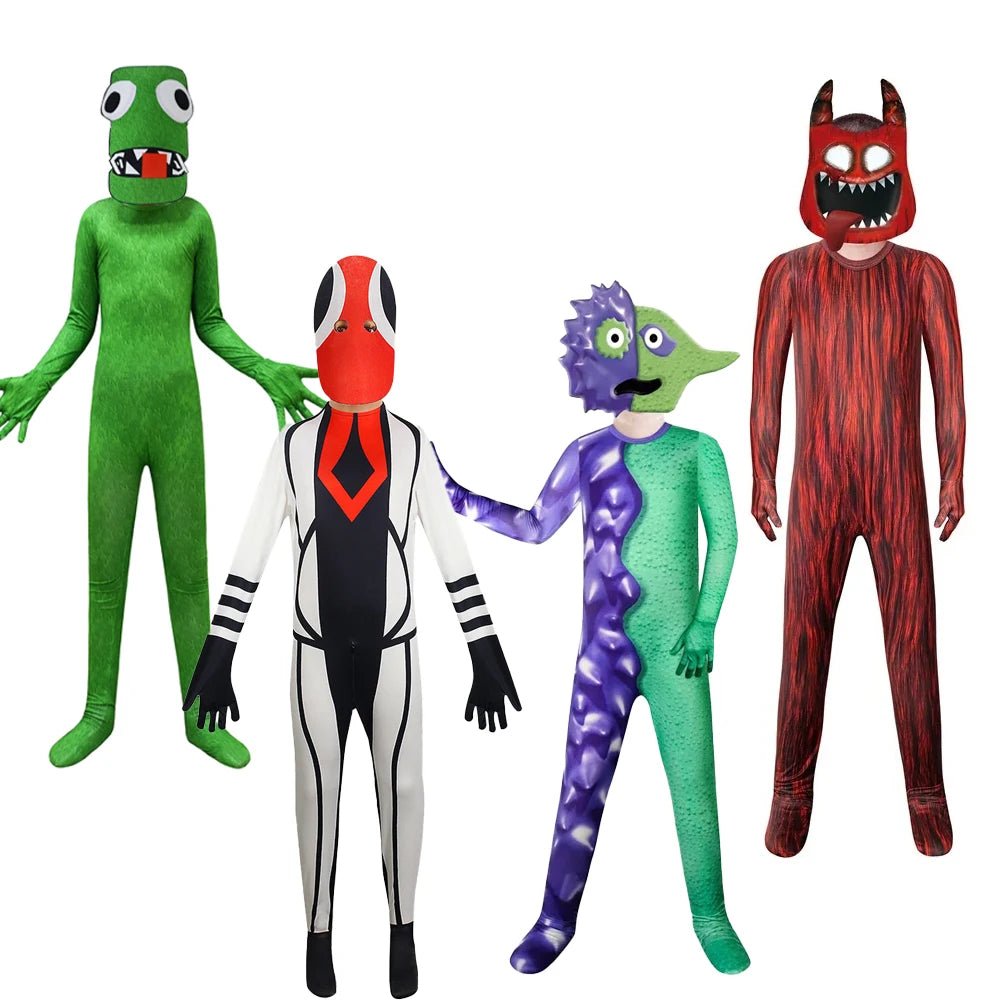 Game Rainbow Banban Friend Cosplay Costume Anime Children Garten Monster Jumpsuits Boy Girl Kawaii Halloween Birthday Party Suit