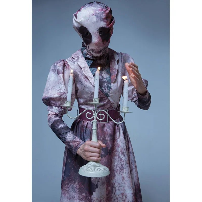 Game Dead Zombie Daylight Fancy Dress Up Scary Nurse Killer Halloween Costume Women Sally Smithson Fany Dress Up