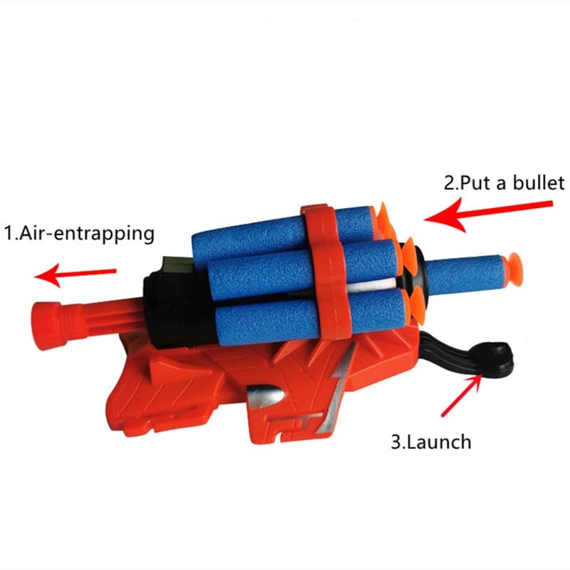 Movie Spider Man Toys Launcher Glove Peter Parker Web Shooters Soft Bullet Wristband Weapon Cosplay Props For Boys Kids