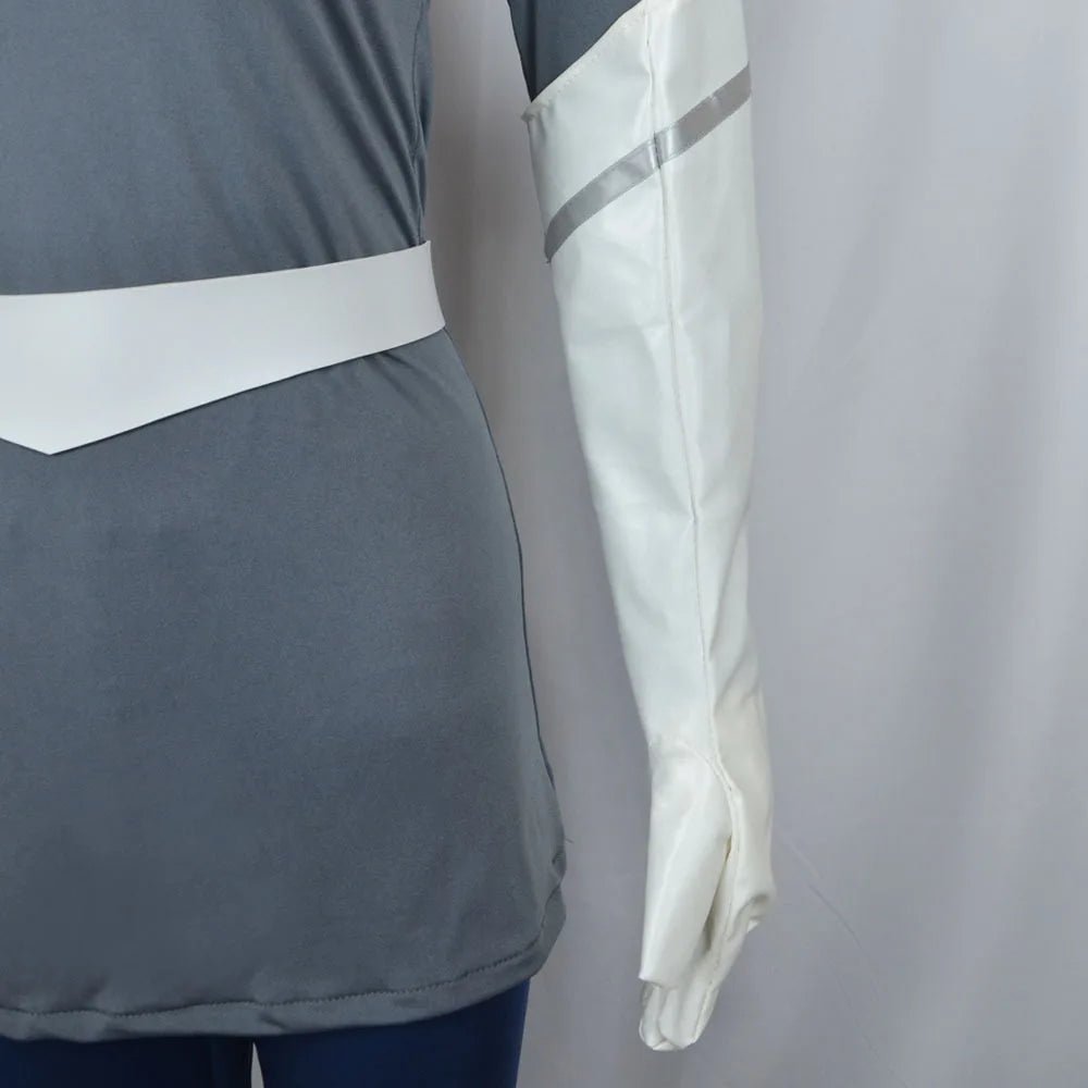 Hazbin Lute Wig Halo Angel Cosplay Costume Shoes Hotel Fight Boots Halloween Carnaval Party Silver Color Anime Cosplay Prop