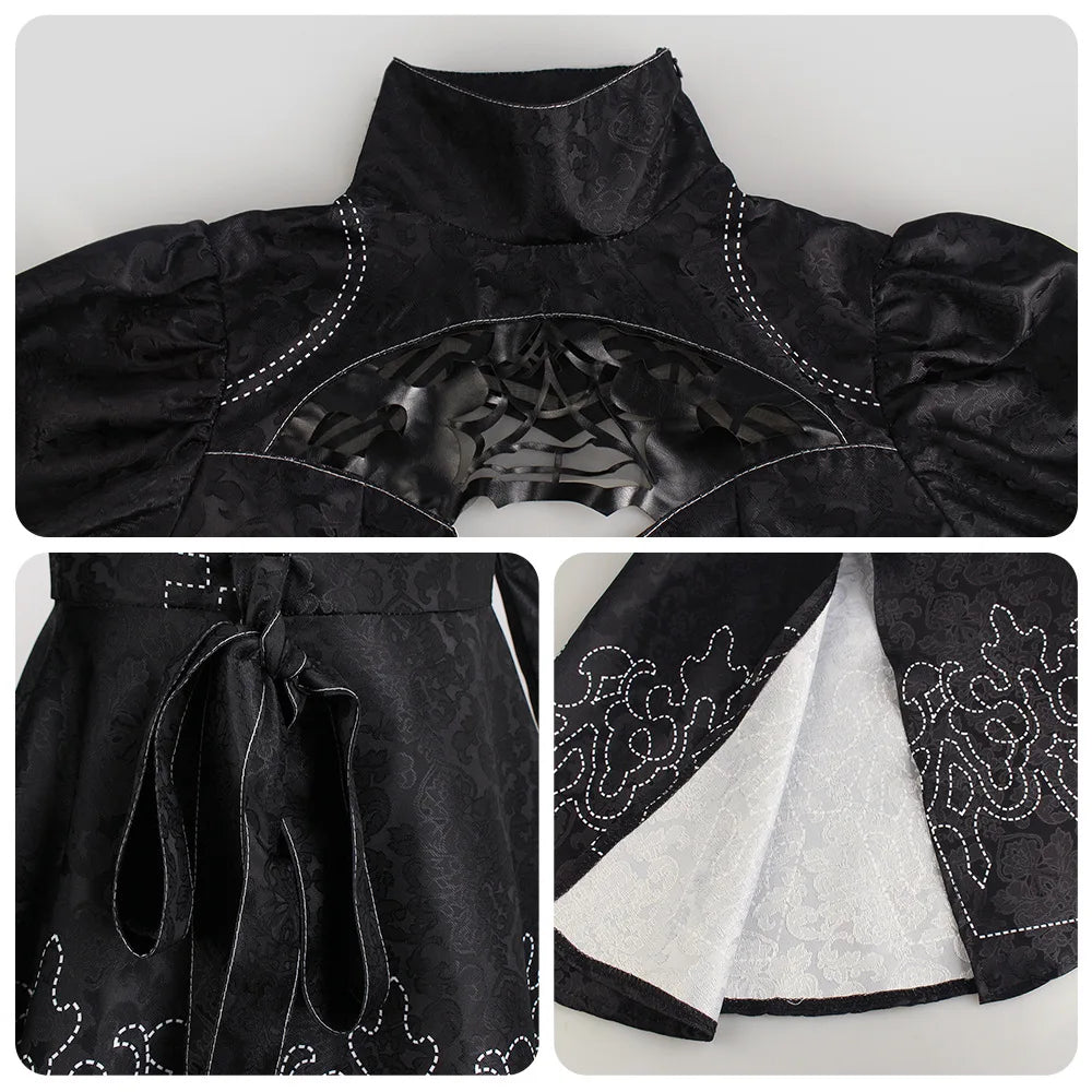 Game Nier Automata Cosplay Costume Yorha 2B sexy Outfit Games Suit Women Role Play Costumes Girls Halloween Party Fancy Dress