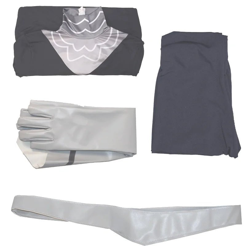 Hazbin Lute Wig Halo Angel Cosplay Costume Shoes Hotel Fight Boots Halloween Carnaval Party Silver Color Anime Cosplay Prop