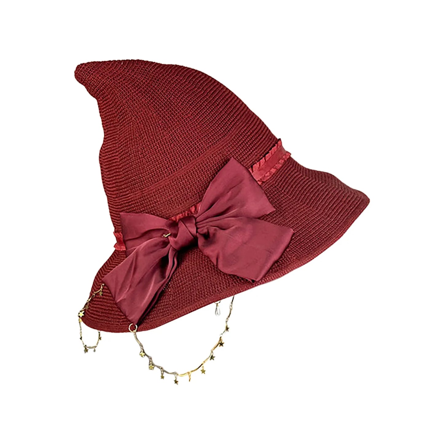 Halloween Lolita Rose Big Bow Little Witch Hat Witch Hat Headpiece Party Decorations For Women Fast Shipping
