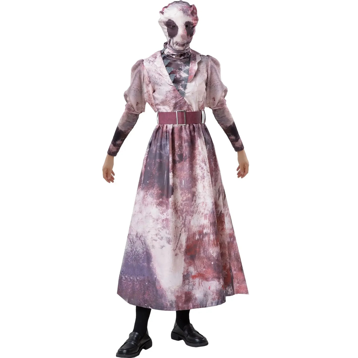 Game Dead Zombie Daylight Fancy Dress Up Scary Nurse Killer Halloween Costume Women Sally Smithson Fany Dress Up