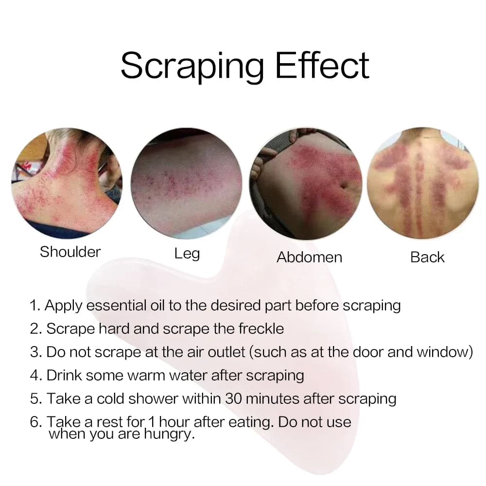Natural Jade Stones Gua Sha Scraper Guasha Face Lifting Devices Rose Quartz Gouache Massager Facial Neck Back Body Massage Tools