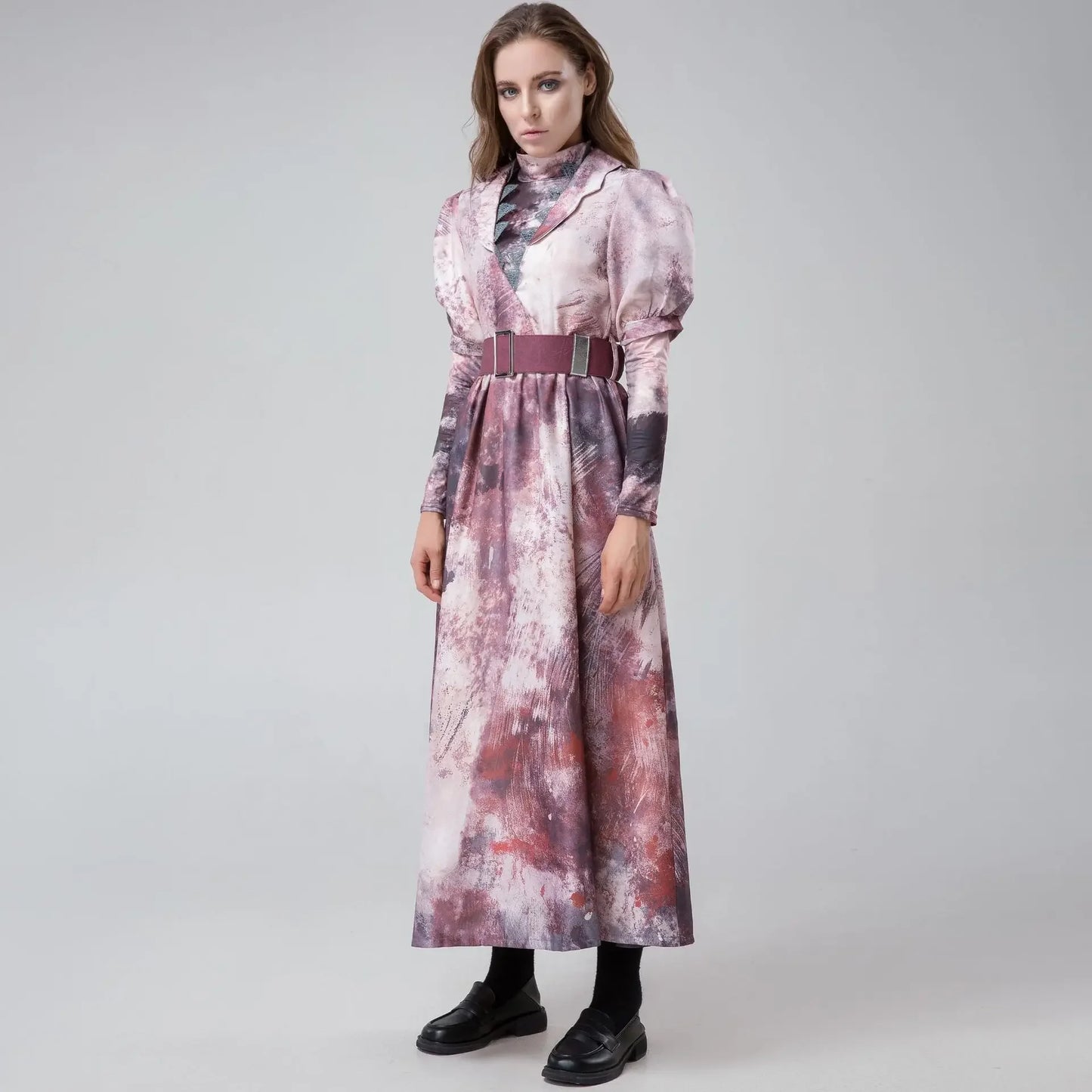 Game Dead Zombie Daylight Fancy Dress Up Scary Nurse Killer Halloween Costume Women Sally Smithson Fany Dress Up