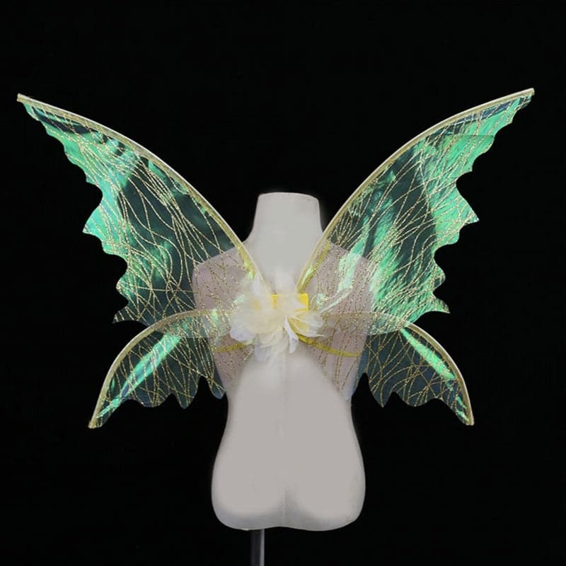Halloween Cosplay Fairy Angel Wing Insect Theme Costume Dazzling Butterfly Wing Wholesale