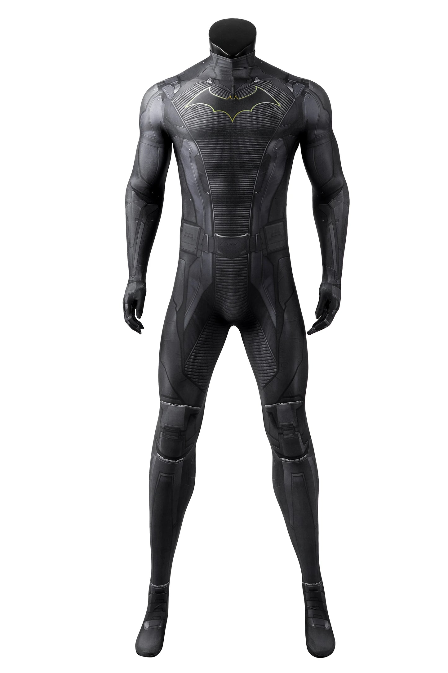 Superhero Bat Cosplay Costume Full Sets Gotham Man Knights Bodysuit Cape Mask 3D Printed Spandex Zentai Outfit Halloween Costume
