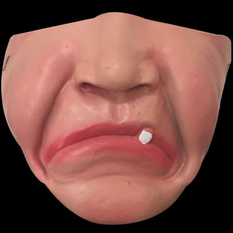 Latex Half Face Clown Mask Cosplay Props Humorous Elastic Band Horrible Scary Masks Adult Party Funny Halloween Decoration 2023