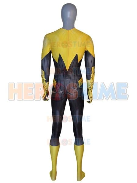 Yellow Lantern Cosplay Costume Spandex Sinestro Corps Supervillain Superhero Suit Jumpsuit Zentai Bodysuit Adult/Kids