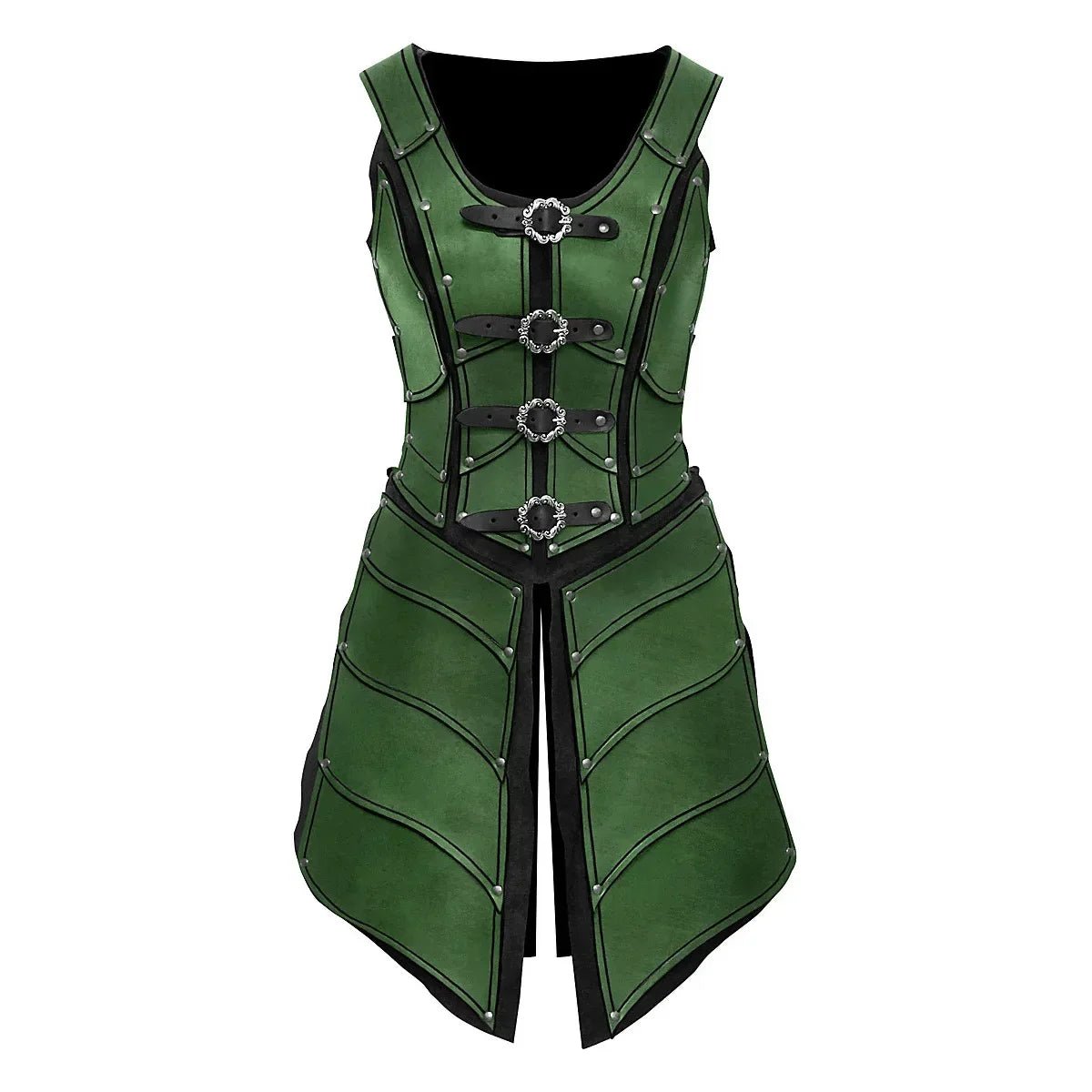 Medieval Viking Knight Pirate Costume Men Renaissance Gothic Pu Leather Body Shoulder Armour Suit Halloween Larp Cosplay Outfits