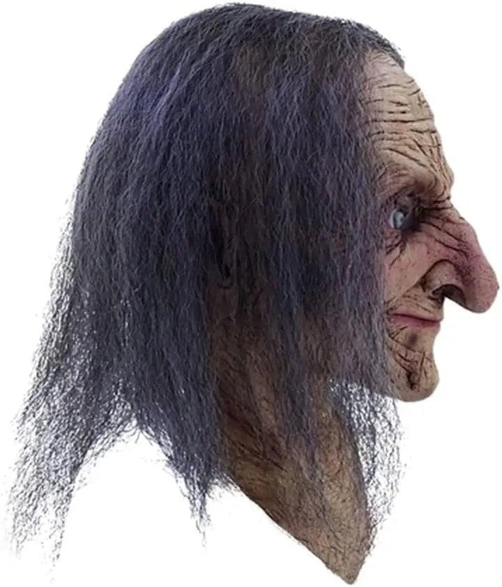 Halloween Mask, Witch Masks, Old Witch Masks, Happy Witch Masks. Witches Line, Cosplay, One Size Latex Masks, Halloween Mask