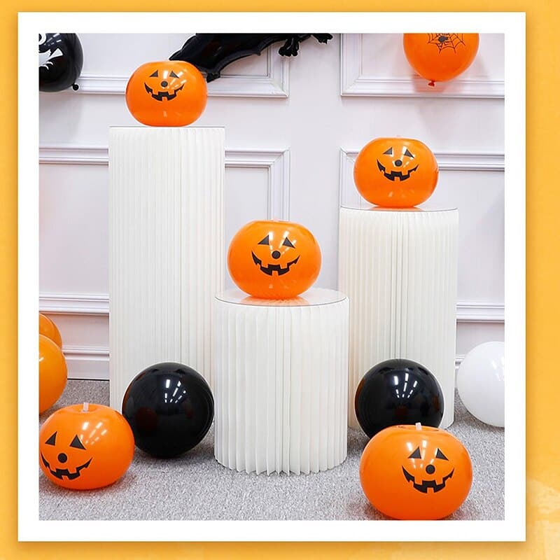 Luminous Halloween Balloons: Decorative Halloween Decorations