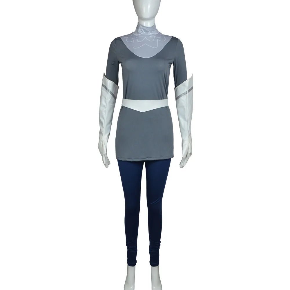 Hazbin Lute Wig Halo Angel Cosplay Costume Shoes Hotel Fight Boots Halloween Carnaval Party Silver Color Anime Cosplay Prop