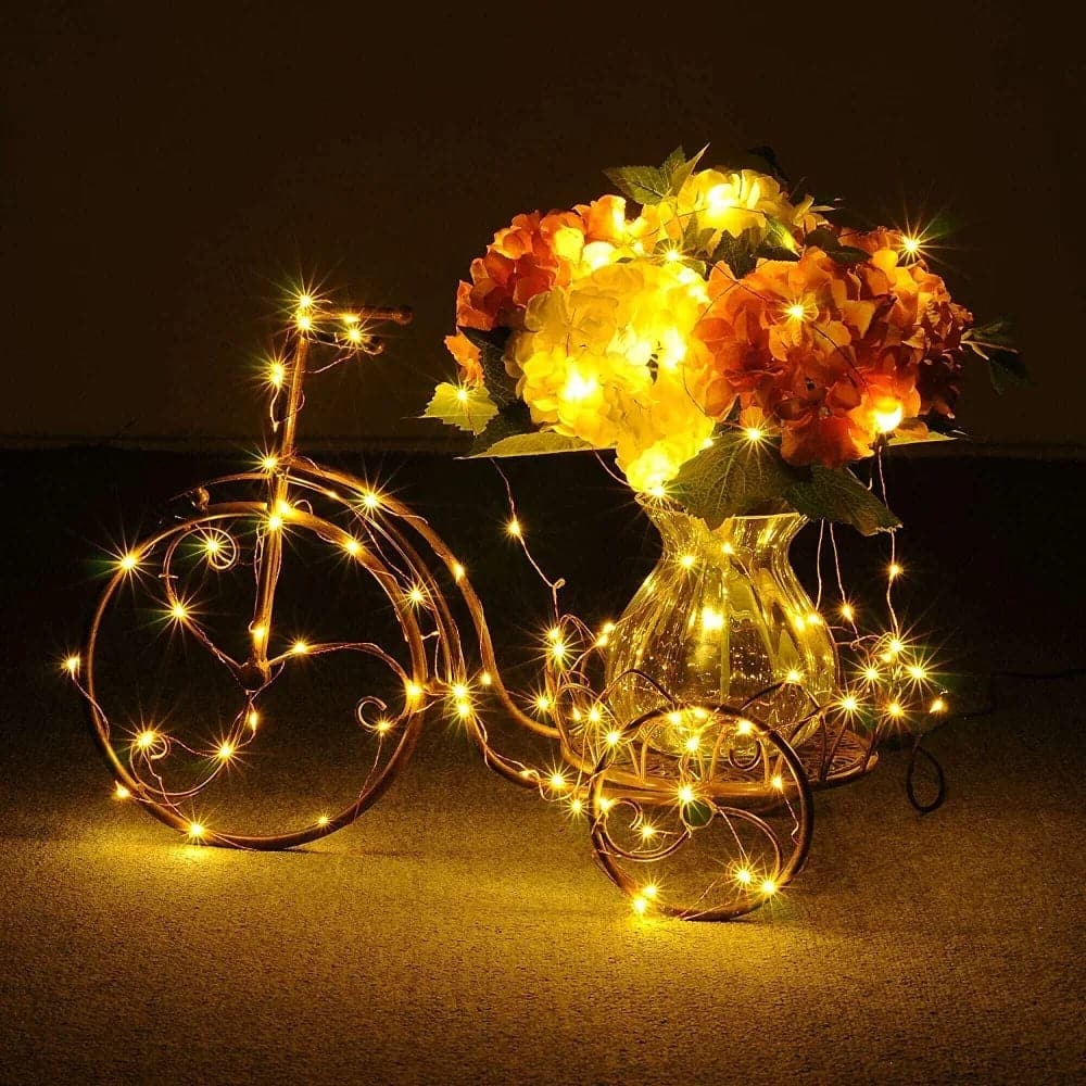 2/10M LED Lights String Copper Wire Waterproof USB Battery Garland Fairy Light For Christmas Wedding Party Decoration Lighting