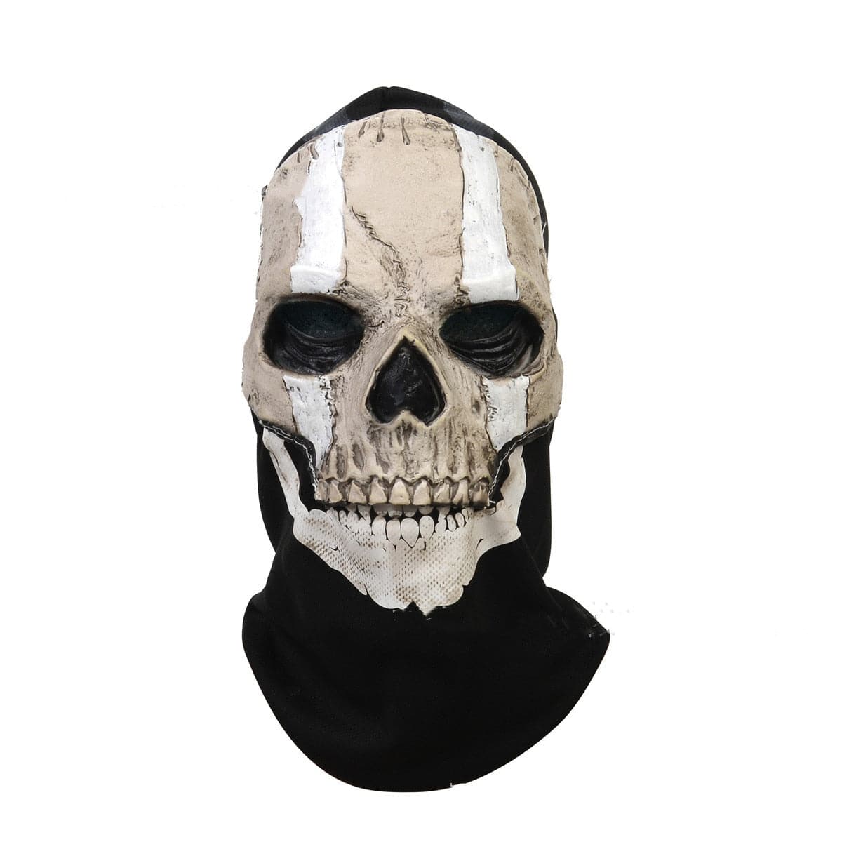 Unisex Horror Halloween Skull Mask - Call of Duty Latex Headgear Cosplay