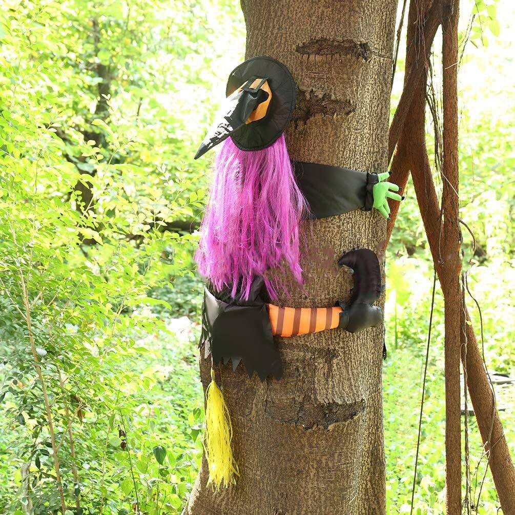 New Halloween Witch Doll: Courtyard Crashing Into Tree