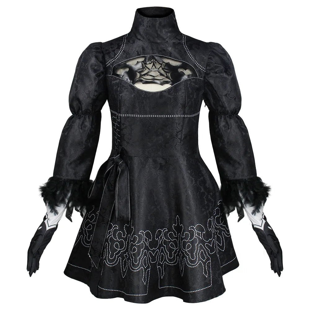 Game Nier Automata Cosplay Costume Yorha 2B sexy Outfit Games Suit Women Role Play Costumes Girls Halloween Party Fancy Dress