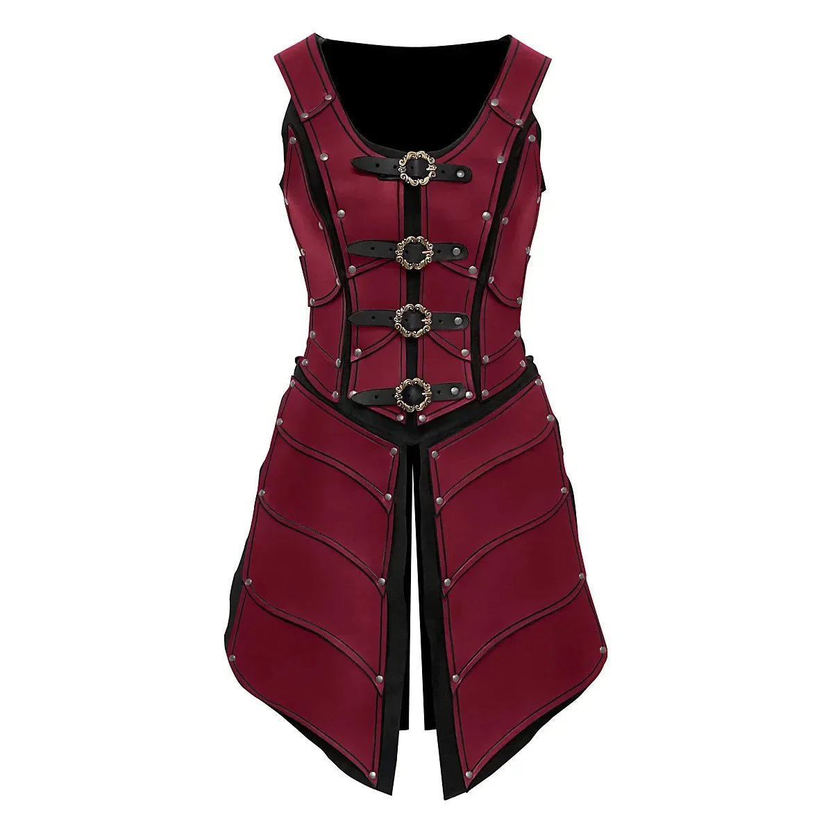 Medieval Viking Knight Pirate Costume Men Renaissance Gothic Pu Leather Body Shoulder Armour Suit Halloween Larp Cosplay Outfits