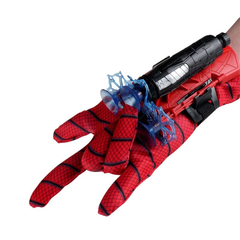 Movie Spider Man Toys Launcher Glove Peter Parker Web Shooters Soft Bullet Wristband Weapon Cosplay Props For Boys Kids
