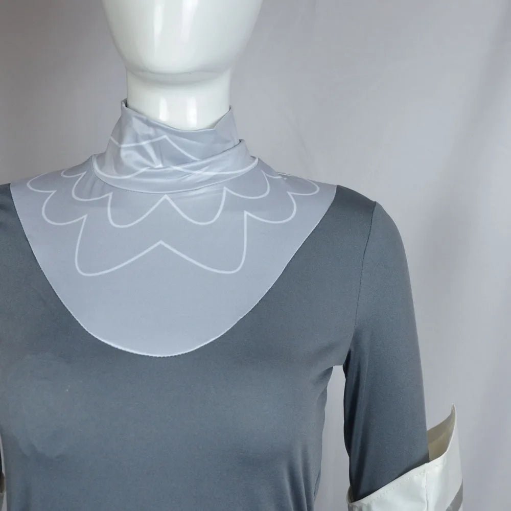 Hazbin Lute Wig Halo Angel Cosplay Costume Shoes Hotel Fight Boots Halloween Carnaval Party Silver Color Anime Cosplay Prop