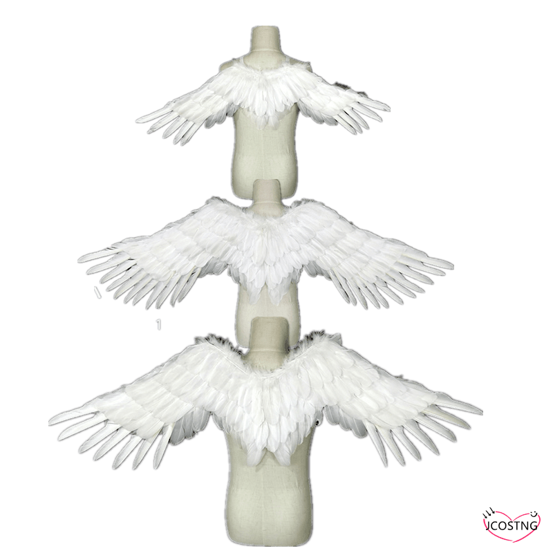 Black Anime Soraka Star Guardian Wings: Lol Game Cosplay