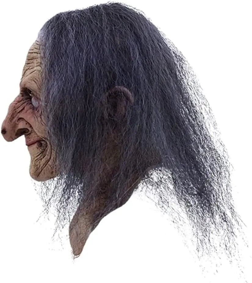 Halloween Mask, Witch Masks, Old Witch Masks, Happy Witch Masks. Witches Line, Cosplay, One Size Latex Masks, Halloween Mask