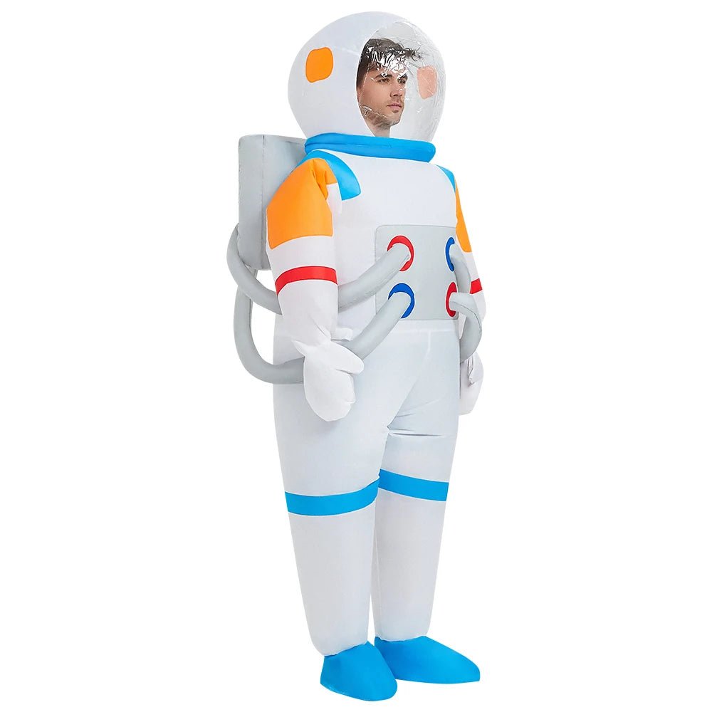 Adult Astronaut ET Alien Inflatable Costume Funny Suits Boys Girls Anime Fancy Dress Purim Halloween Party Cosplay Costumes