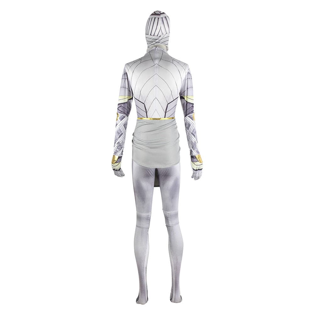 Marc Spector Moon Knight Mister Cosplay Costume Movie Werewolf By Night Man Of Wolf Cloak Jumpsuit Halloween Superhero Suit